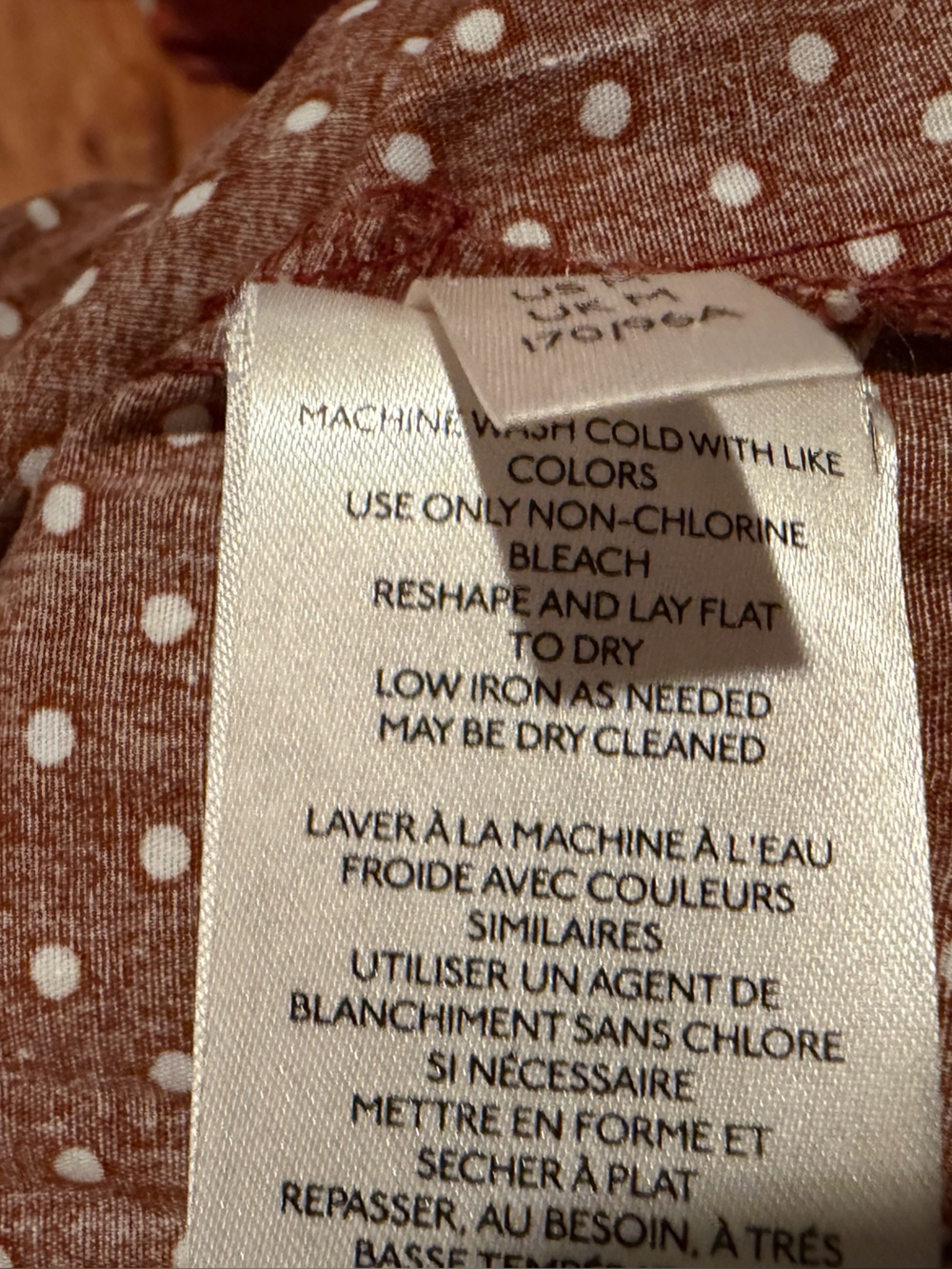 NWT Free People Be Mine Brown Polka Dot Tie-Front Strapless Top - Picture 11 of 12